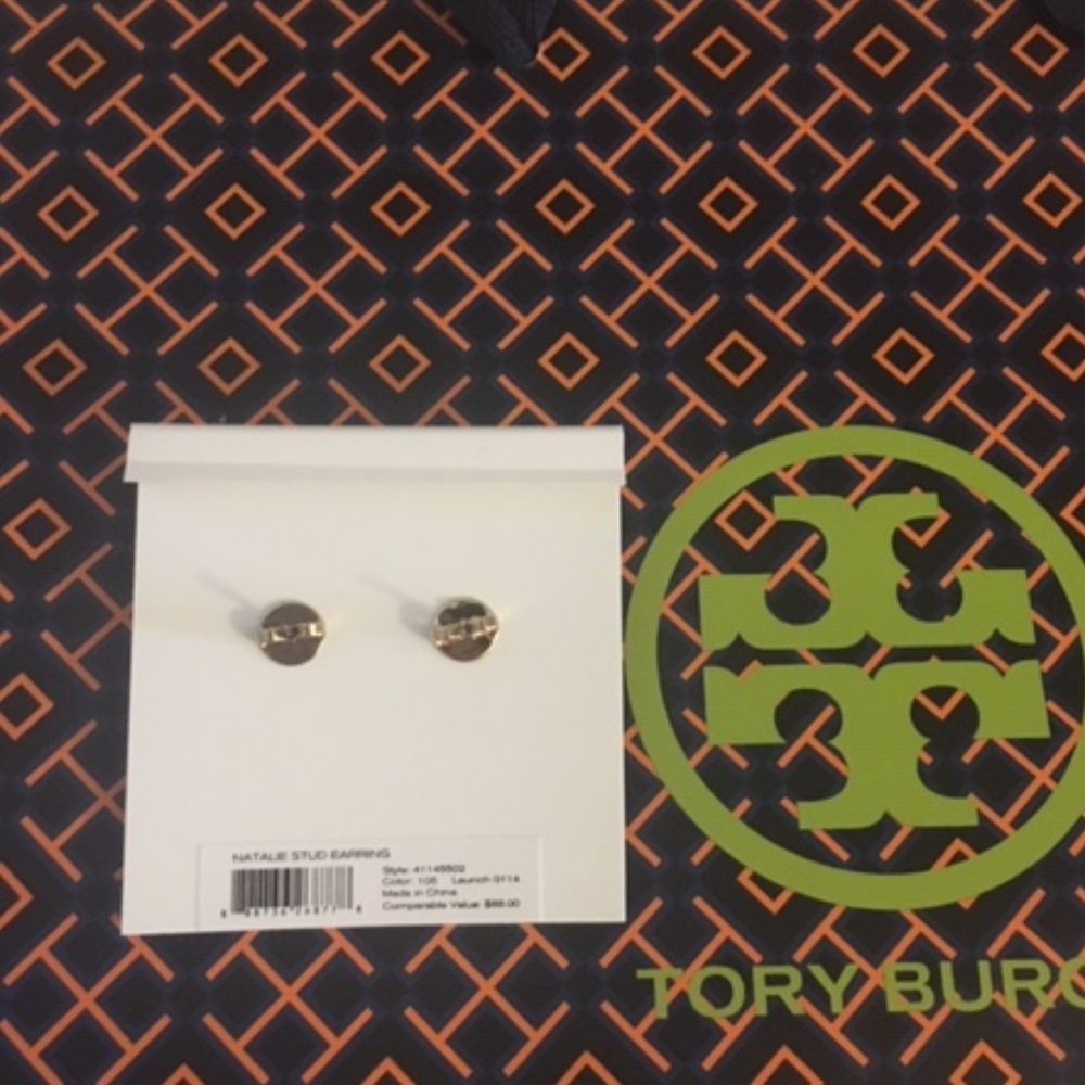Tory Burch Natalaie  Earrings. - Picture 2 of 2